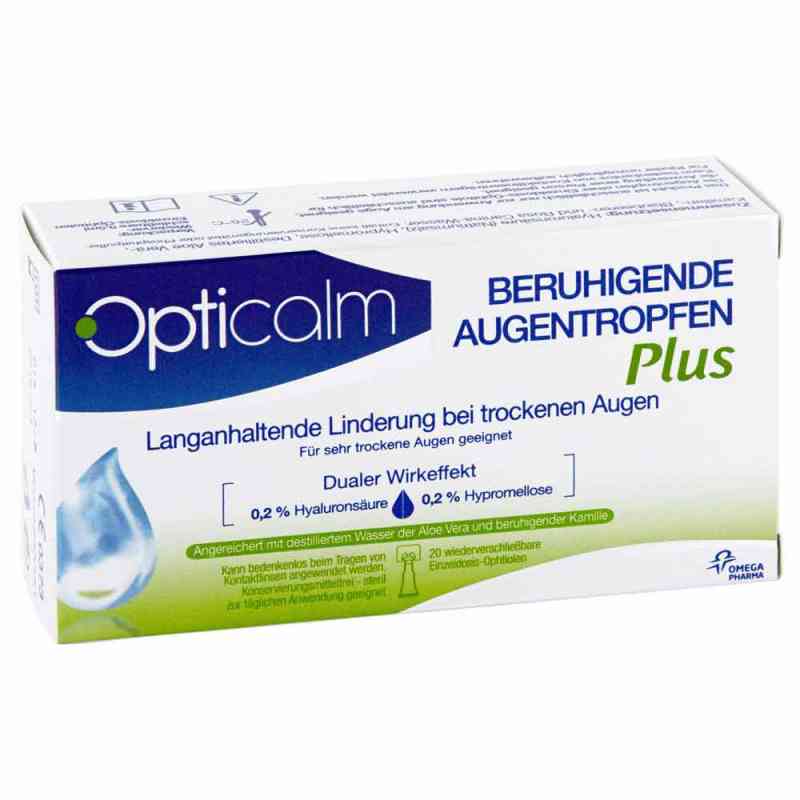 Opticalm kojące krople do oczu Plus 20X0.5 ml od Omega Pharma Deutschland GmbH PZN 09758626