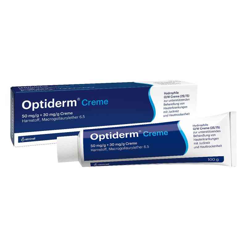 Optiderm krem 100 g od ALMIRALL HERMAL GmbH PZN 04467717