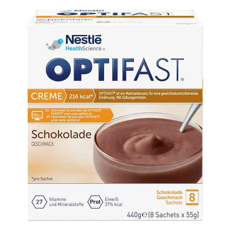 Optifast Creme Schokolade proszek 8X55 g od Nestle Health Science (Deutschland) GmbH PZN 15875566