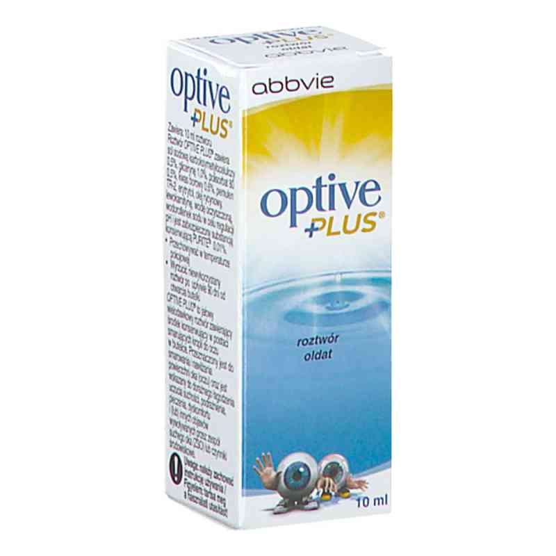Optive Plus Krople do oczu 10 ml od ALLERGAN PHARMACEUTICLAS IRELAND PZN 08304585