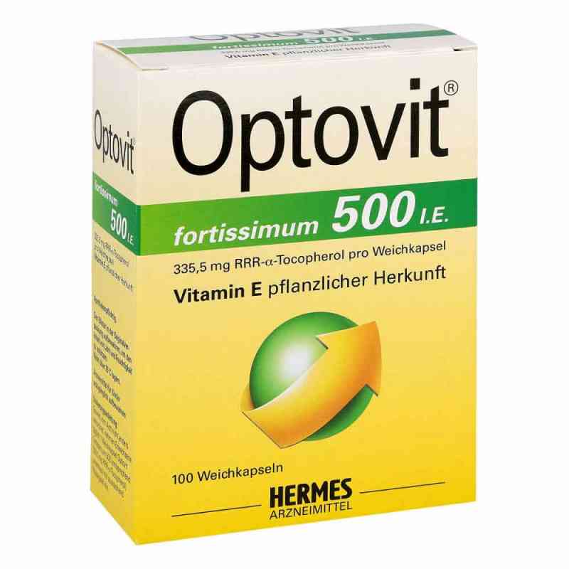 Optovit fortissimum 500 kapsułki 100 szt. od HERMES Arzneimittel GmbH PZN 06649629