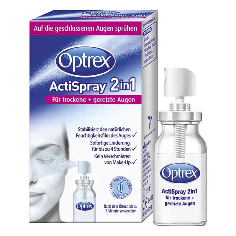 Optrex Actispray 2in1 spray do oczu 10 ml od Reckitt Benckiser Deutschland Gm PZN 10822217