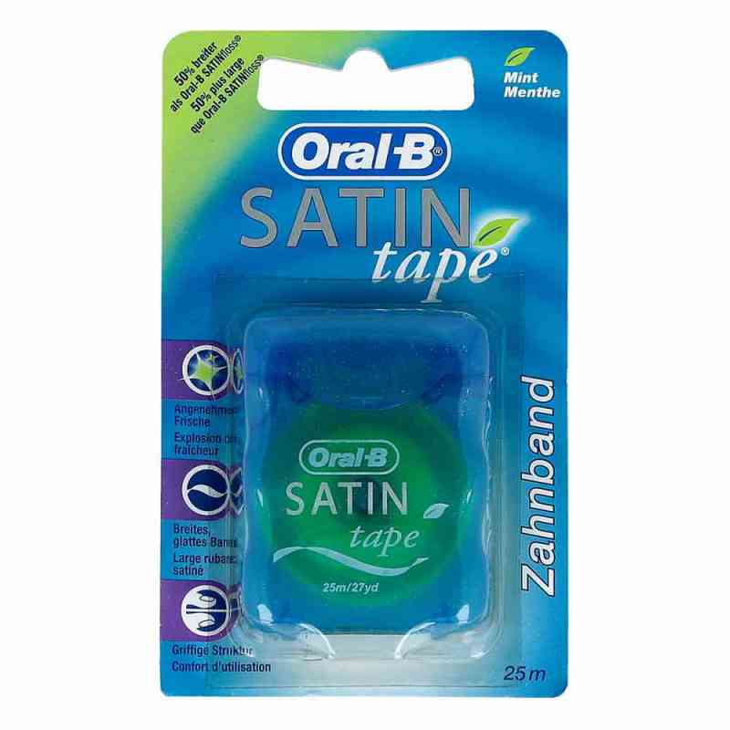 Oral B Satintape nić dentystyczna niebieska 1 szt. od Procter & Gamble GmbH PZN 02516050