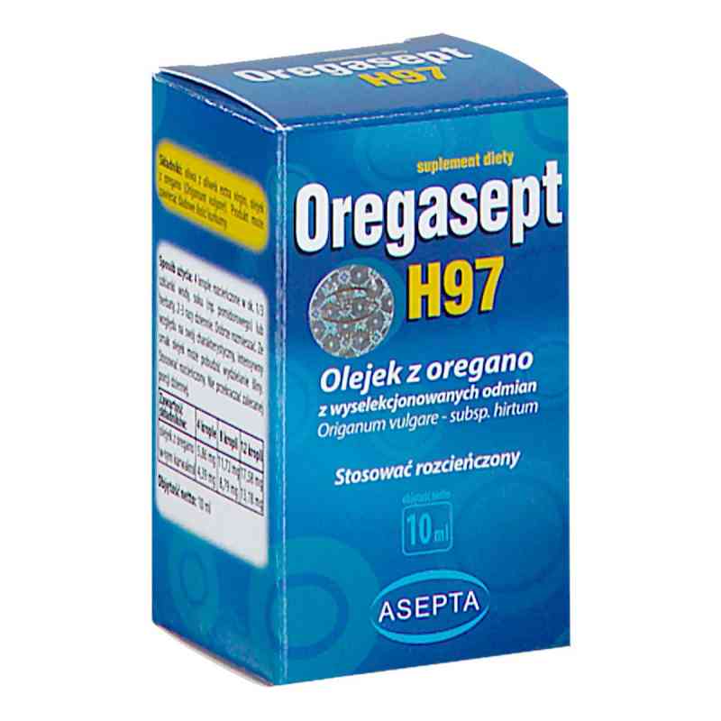 Oregasept H97 Olejek z oregano 10 ml od PRZED.PROD.FARMAC.-KOSMET.PROFARM SP. Z O.O. PZN 08304411