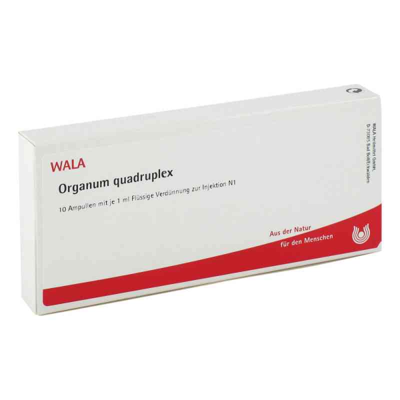 Organum Quadruplex ampułki 10X1 ml od WALA Heilmittel GmbH PZN 01751808