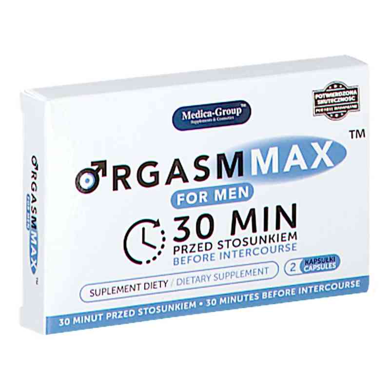 Orgasm Max for Men kapsułki 2  od ENGINEERING AND BIOTECHNOLOGY SP PZN 08303513
