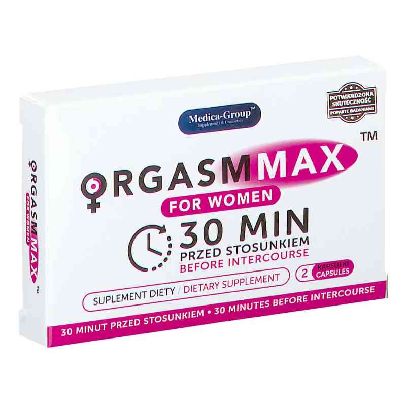 Orgasm Max for Women kapsułki 2  od ENGINEERING AND BIOTECHNOLOGY SP PZN 08303512