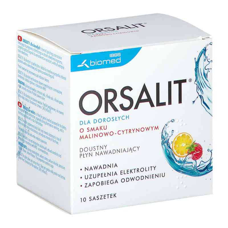 Orsalit dla dorosłych saszetki 10  od INSTYTUT BIOTECHNOLOGII SUROWIC I SZCZEPIONEK BIOM PZN 08301859