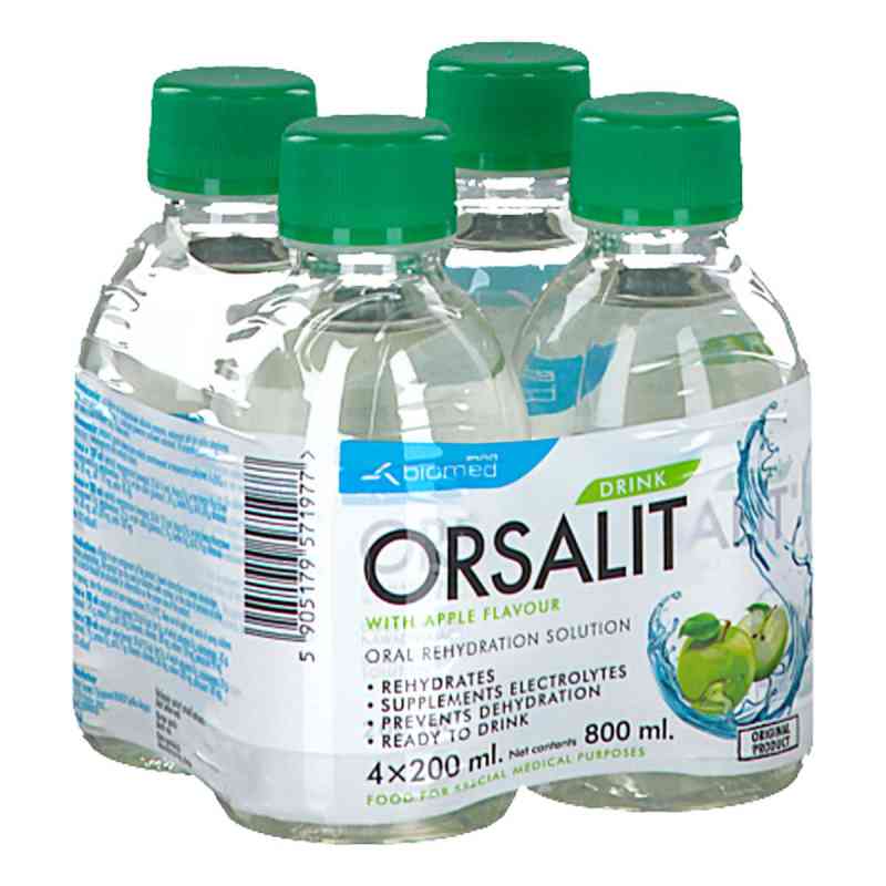 Orsalit Drink o smaku jabłkowym 800 ml od JAGIELLOŃSKIE CENTRUM INNOWACJI SP.Z O.O. PZN 08304742