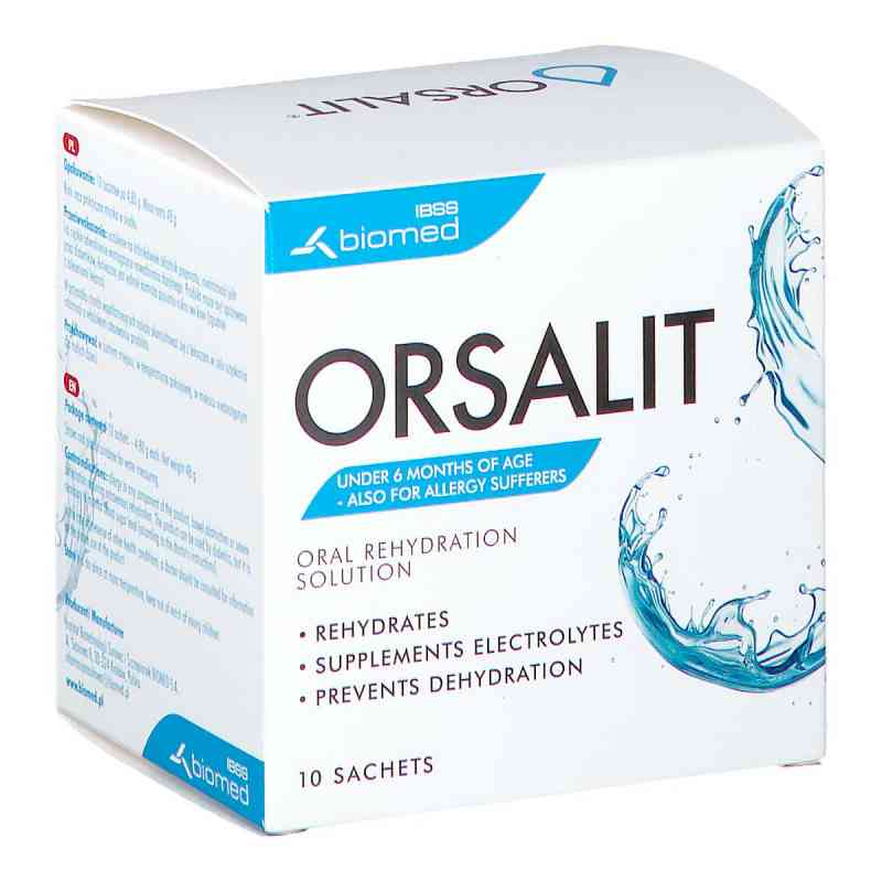 Orsalit saszetki 10  od INSTYTUT BIOTECHNOLOGII SUROWIC I SZCZEPIONEK BIOM PZN 08302729