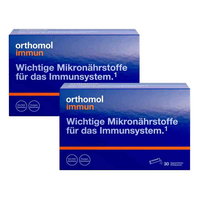 Orthomol Immun Direktgranulat Orange 2x30 szt. od Orthomol pharmazeutische PZN 08105922