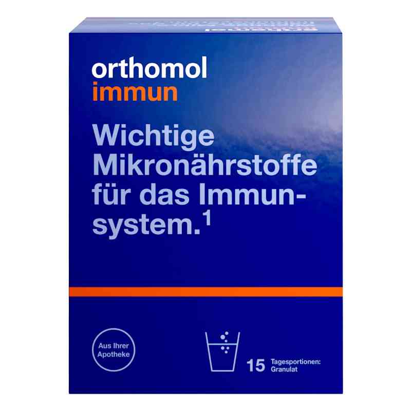 Orthomol Immun Granulat w saszetkach 15 szt. od Orthomol pharmazeutische Vertrie PZN 01319956