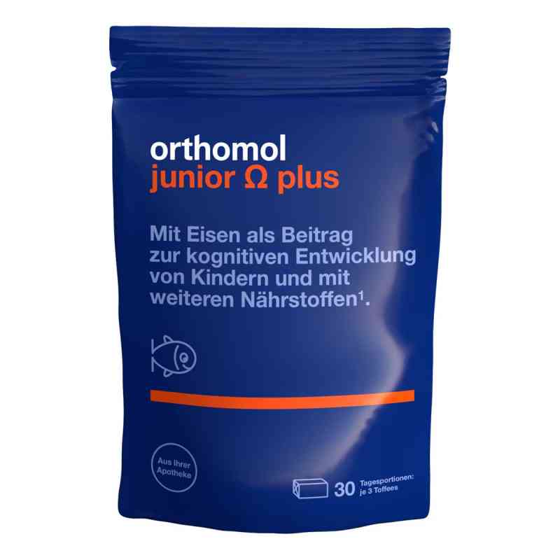 Orthomol Junior Omega plus drażetki do żucia 90 szt. od Orthomol pharmazeutische Vertrie PZN 11877835