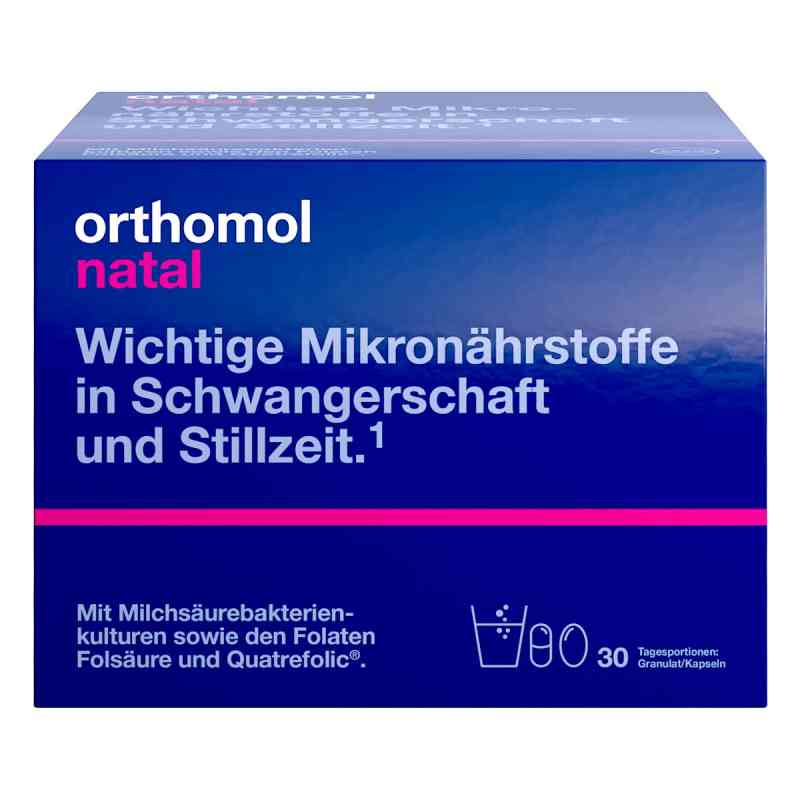 Orthomol Natal 30 granulat + 3 kapsułki 1 szt. od Orthomol pharmazeutische Vertriebs GmbH PZN 01319904