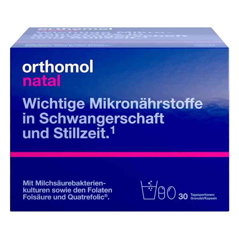 Orthomol Natal 30 granulat + 3 kapsułki 1 szt. od Orthomol pharmazeutische Vertrie PZN 01319904