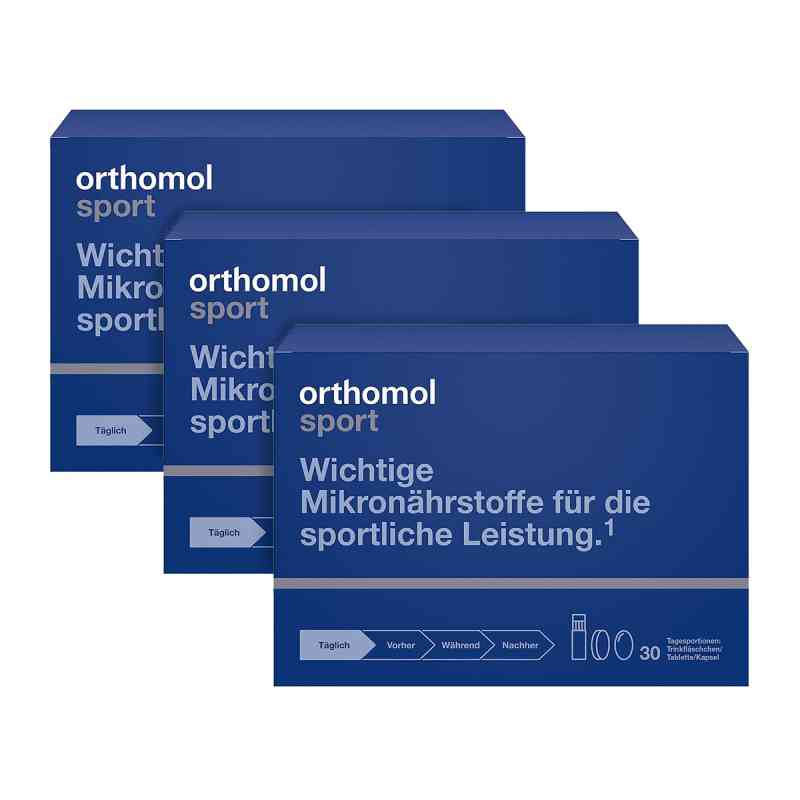 Orthomol Sport ampułka + kapsułka + tabletka zestaw 3X30 szt. od Orthomol pharmazeutische PZN 08101098