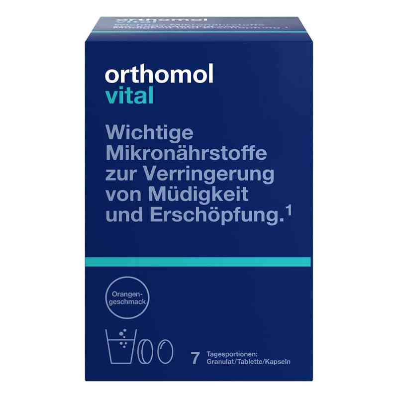 Orthomol Vital Granulat/Tabletki/Kapsułki Orange 7 szt. od Orthomol pharmazeutische PZN 20182753