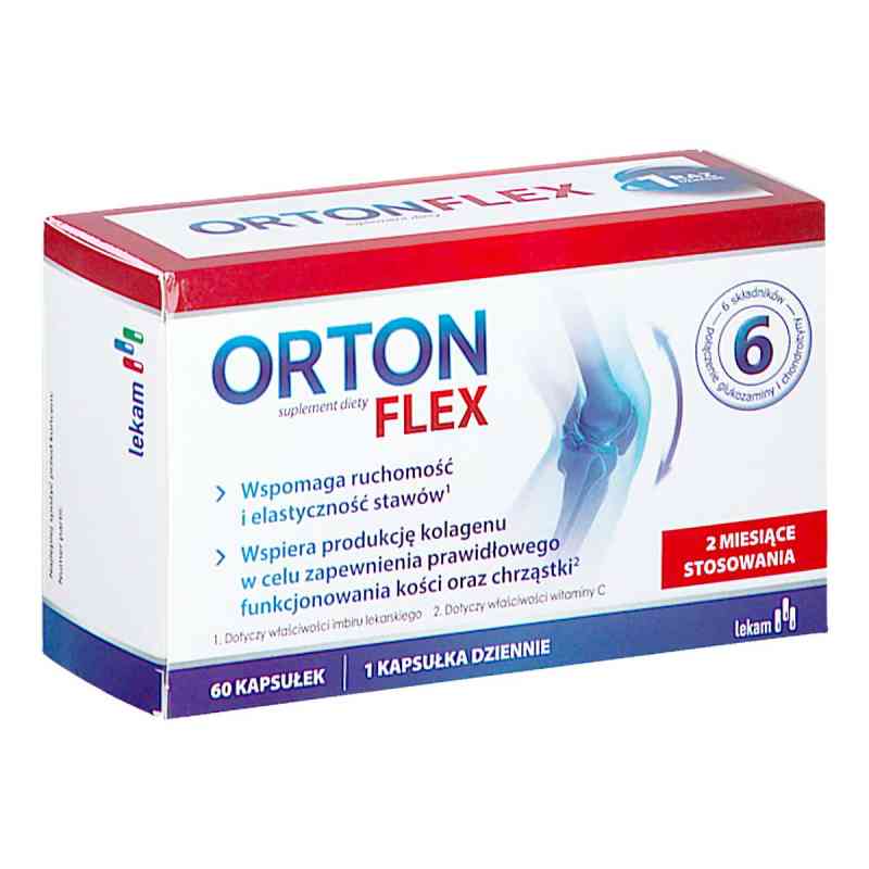 Orton Flex kapsułki 60  od PRZEDS. FARMACEUTYCZNE LEK-AM SP. Z O.O. PZN 08304110