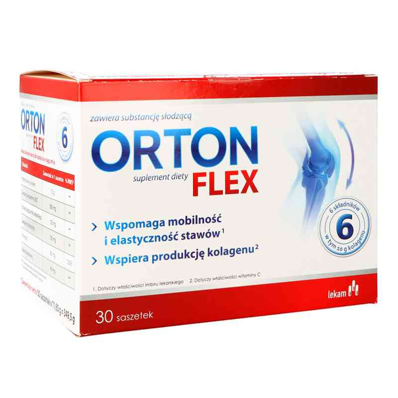 Orton Flex saszetki 30  od PRZEDSIĘBIORSTWO FARMACEUTYCZNE LEK-AM SP. Z O.O. PZN 08300453
