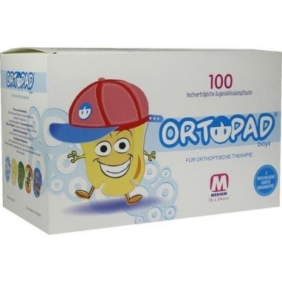 Ortopad for boys Medium Augen-okklusionspfl. 100 szt. od Trusetal Verbandstoffwerk GmbH PZN 06443276