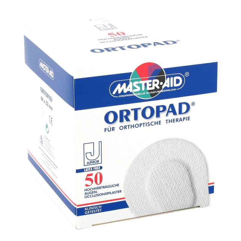 Ortopad Junior Augenokkl.pfl.master Aid 50 szt. od Trusetal Verbandstoffwerk GmbH PZN 06626798