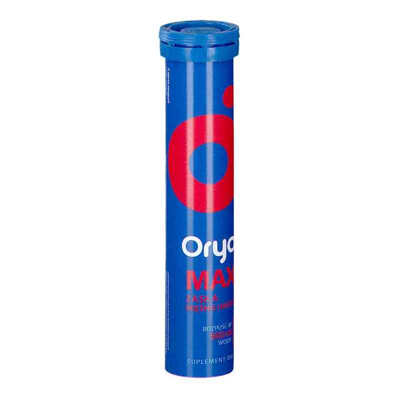 Oryal MAX tabletki musujące 15  od SUNLIFE PZN 08301609