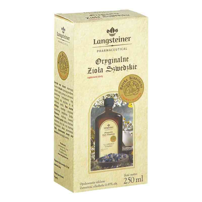 Oryginalne Zioła Szwedzkie 250 ml od LANGSTEINER PZN 08305349