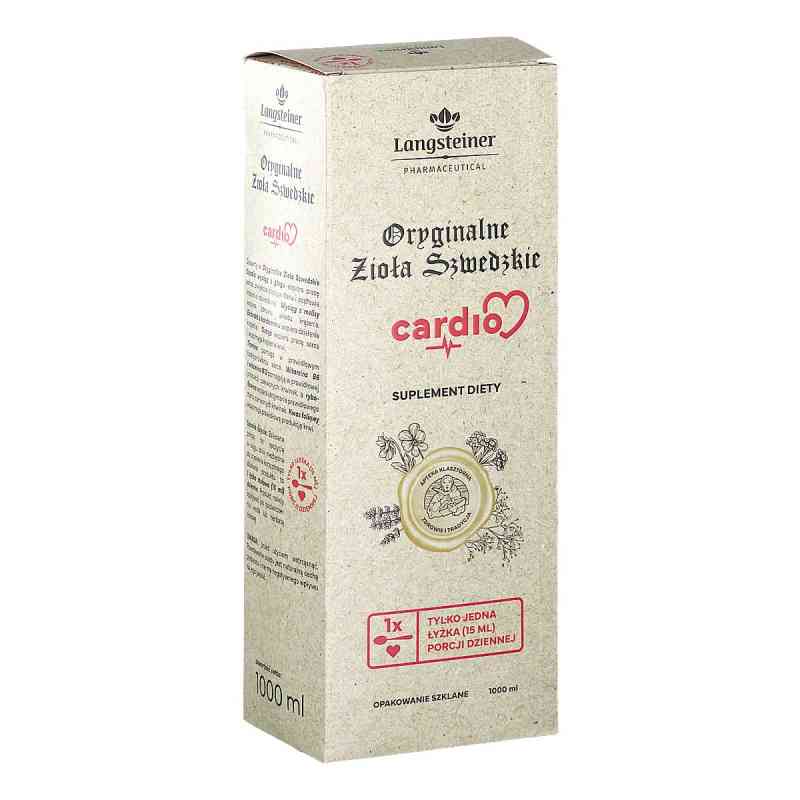 Oryginalne Zioła Szwedzkie Cardio płyn 1 l od LANGSTEINER PZN 08305763