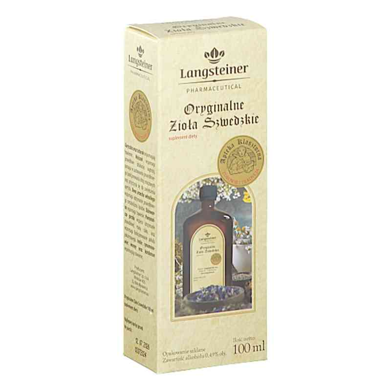 Oryginalne Zioła Szwedzkie w płynie 100 ml od LANGSTEINER SP. Z O.O. PZN 08305351