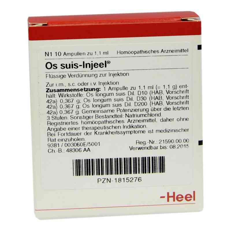 Os Suis Injeele 10 szt. od Biologische Heilmittel Heel GmbH PZN 01815276