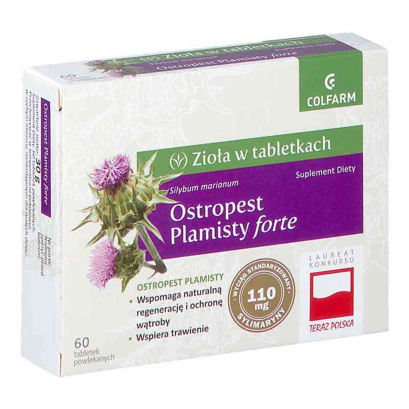 Ostropest Plamisty forte 60  od ZAKŁADY FARM. COLFARM PZN 08301404
