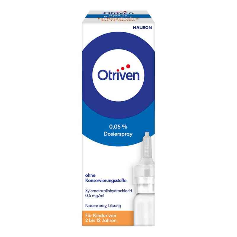 Otriven 0,05% Dosierspray ohne Konserv.stoffe 10 ml od Haleon Germany GmbH PZN 08444558