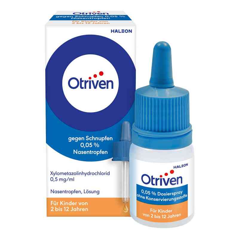 Otriven 0,05% krople do nosa 10 ml od Haleon Germany GmbH PZN 00753679