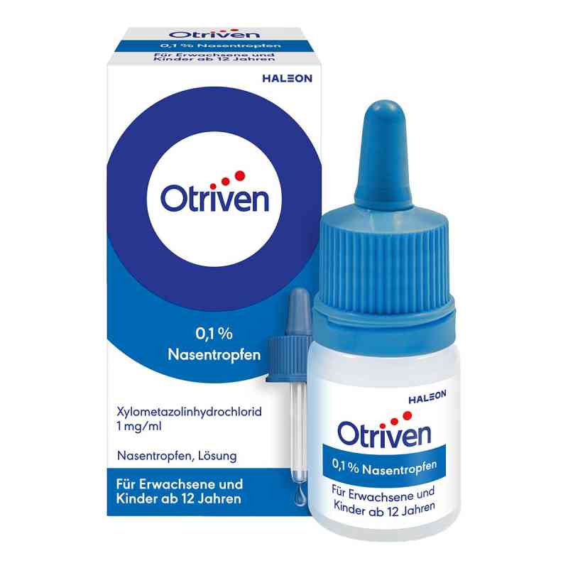 Otriven 0,1% krople do nosa 10 ml od Haleon Germany GmbH PZN 00753691