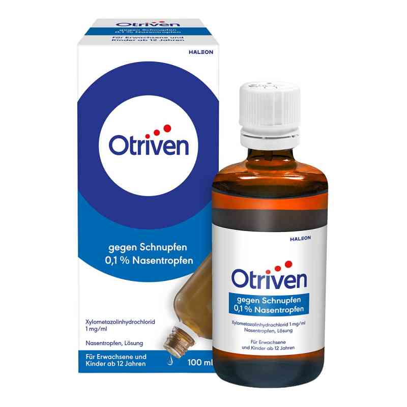 Otriven 0,1% krople do nosa 100 ml od Haleon Germany GmbH PZN 00753722