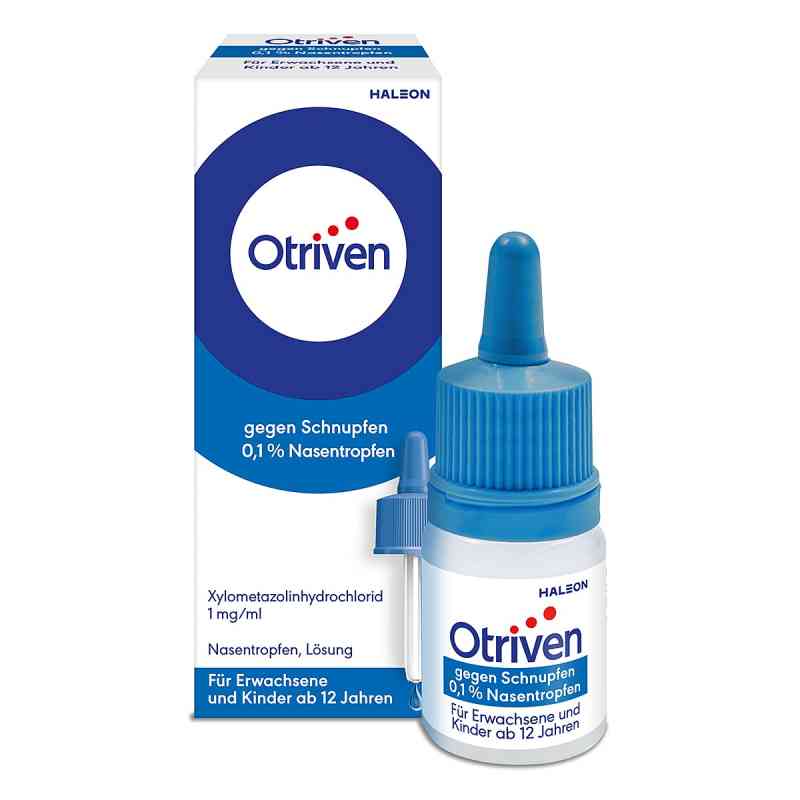 Otriven 0,1% krople do nosa 20 ml od Haleon Germany GmbH PZN 00753716