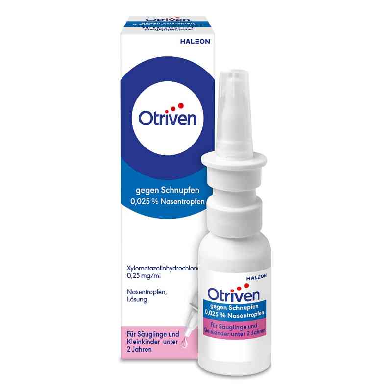 Otriven Gegen Schupfen 0,025% Nasentropfen 10 ml od Haleon Germany GmbH PZN 16882769