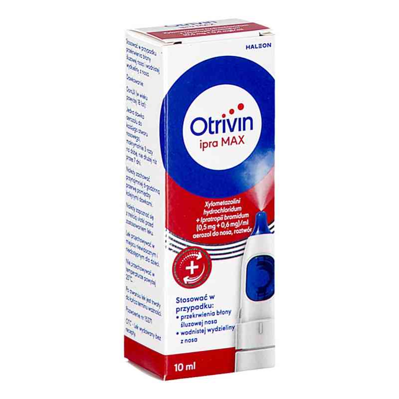 Otrivin Ipra Max aerozol 10 ml od HALEON GERMANY GMBH PZN 08305456