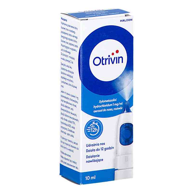 Otrivin spray 10 ml od HALEON GERMANY GMBH PZN 08305821