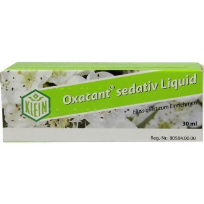 Oxacant sedativ Liquid 30 ml od Dr. Gustav Klein GmbH & Co. KG PZN 09295391