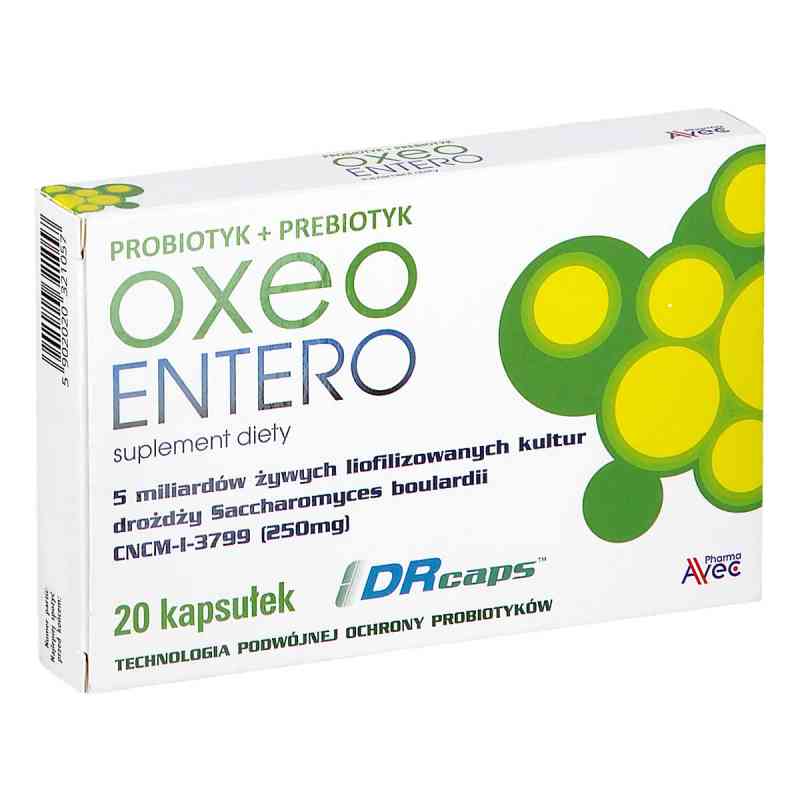 Oxeo ENTERO kapsułki  20  od AVEC PHARMA SP. Z O.O. PZN 08306258