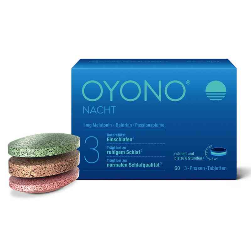 Oyono Nacht Tabletten 60 szt. od MCM KLOSTERFRAU Vertr. GmbH PZN 17997902