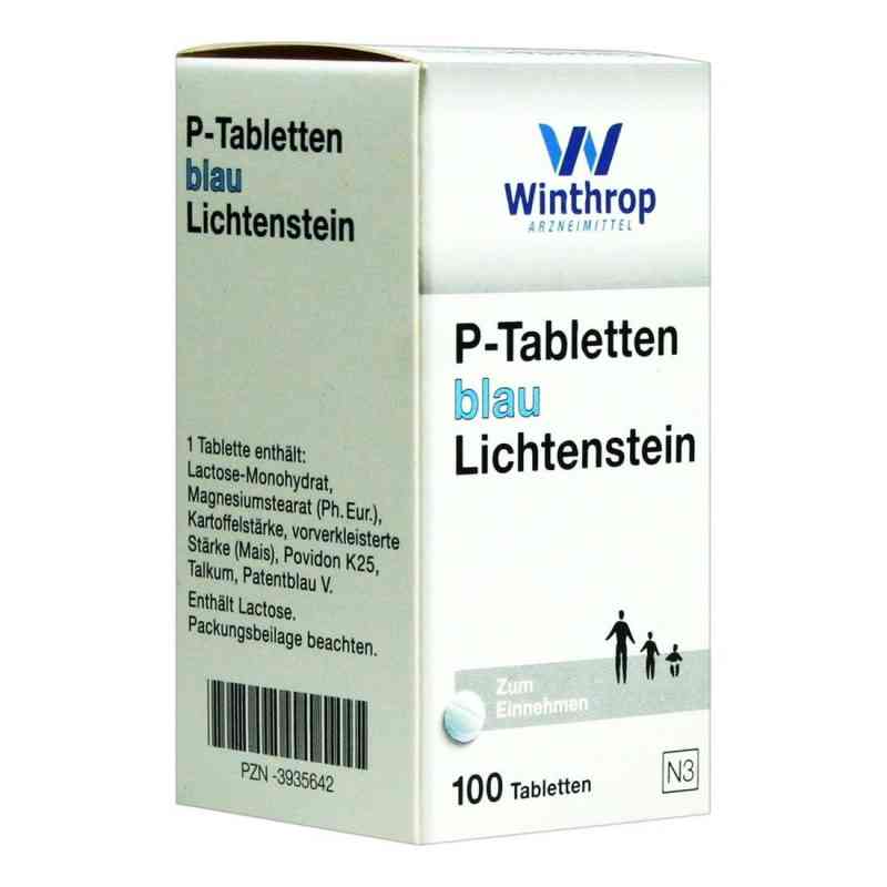 P Tabletten blau 8 mm tabletki placebo 100 szt. od Zentiva Pharma GmbH PZN 03935642