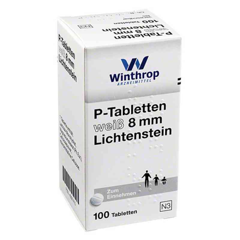 P Tabletten weiss 8 mm 100 szt. od Zentiva Pharma GmbH PZN 04997415