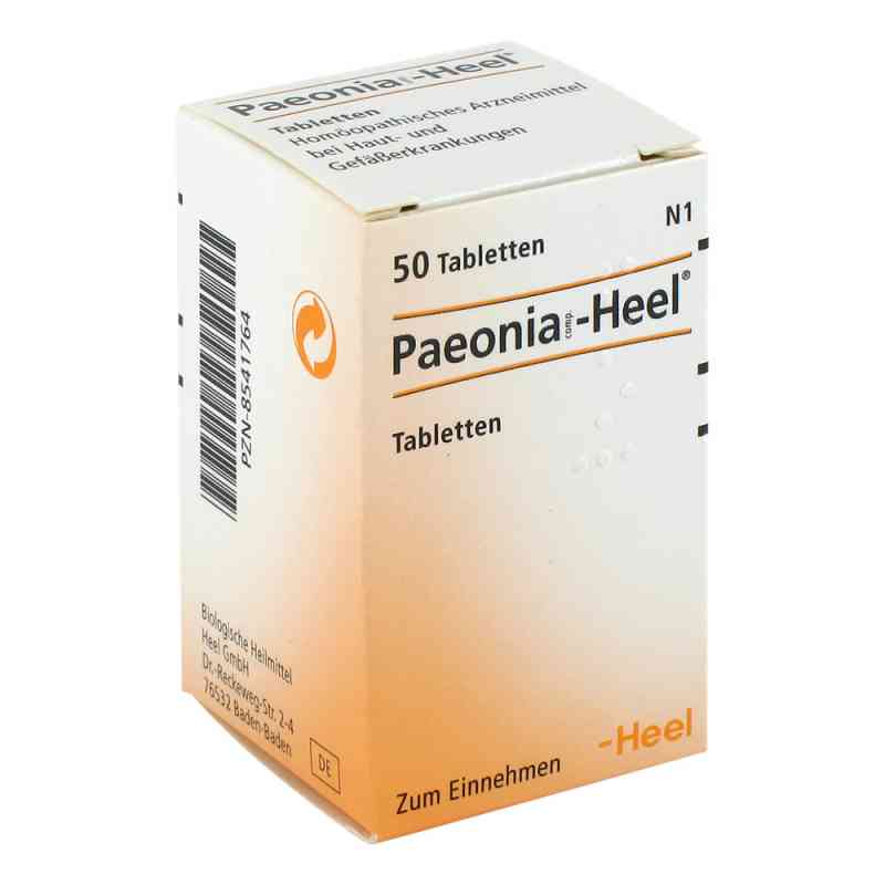 Paeonia Comp. Heel tabletki 50 szt. od Biologische Heilmittel Heel GmbH PZN 08541764