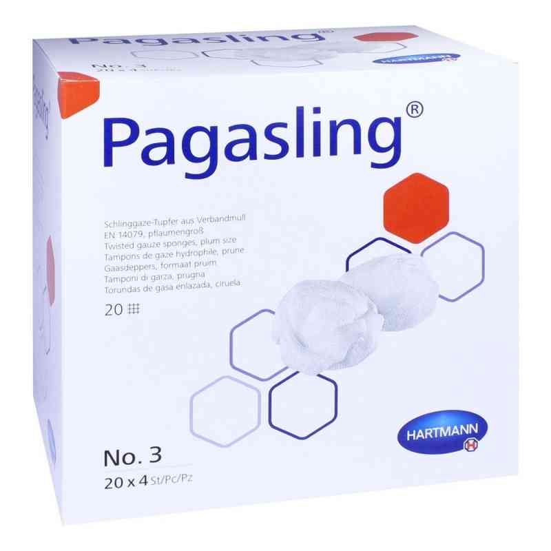 Pagasling Mulltupfer steril Größe 3  pflaumengross 20X4 szt. od PAUL HARTMANN AG PZN 11113397