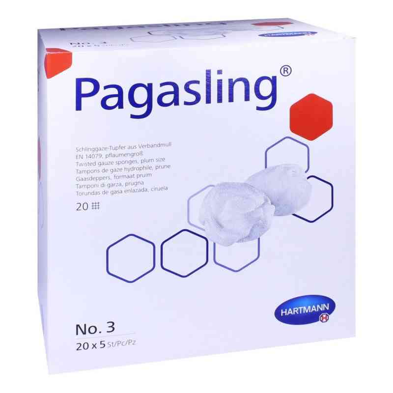 Pagasling Mulltupfer steril Größe 3  pflaumengross 20X5 szt. od PAUL HARTMANN AG PZN 11113405