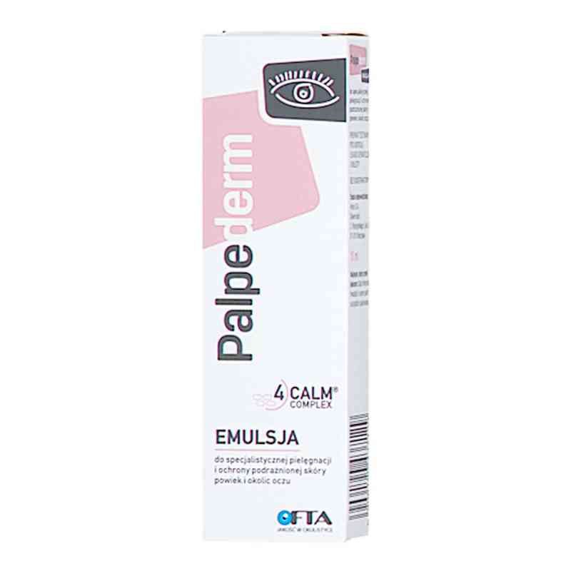 PALPEDERM Emulsja d/specj.piel.i ochrony podrażn.sk. powiek i ok 15 ml od VERCO PZN 08303589