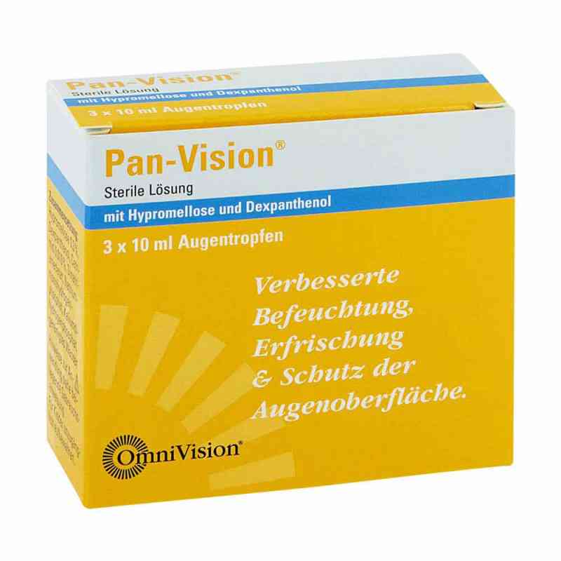 Pan Vision krople do oczu 3X10 ml od OmniVision GmbH PZN 03821890