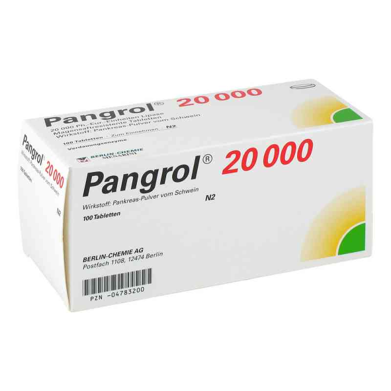 Pangrol 20000 tabletki powlekane 100 szt. od BERLIN-CHEMIE AG PZN 04783200